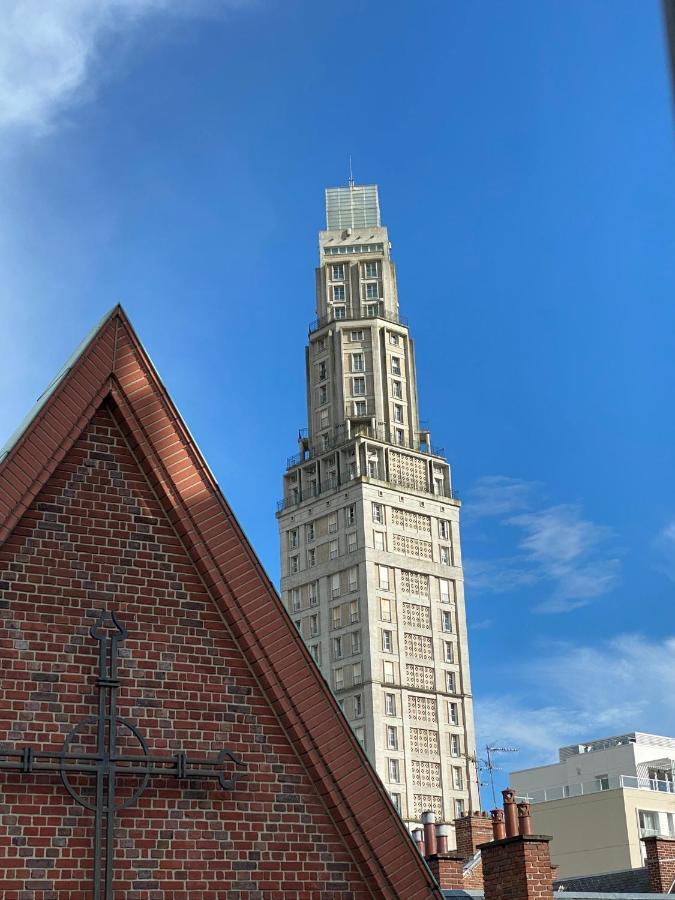 Duplex Proche Gare Vue Tour Perret Avec Parking Gratuit Apartment Amiens Bagian luar foto